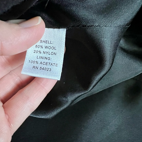 Women’s banana republic wool pea/dress coat xs - Picture 5 of 14